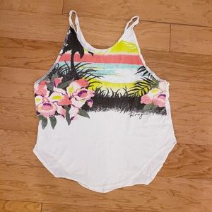 Roxy oversized tropical Sunset Tank Size XS/S